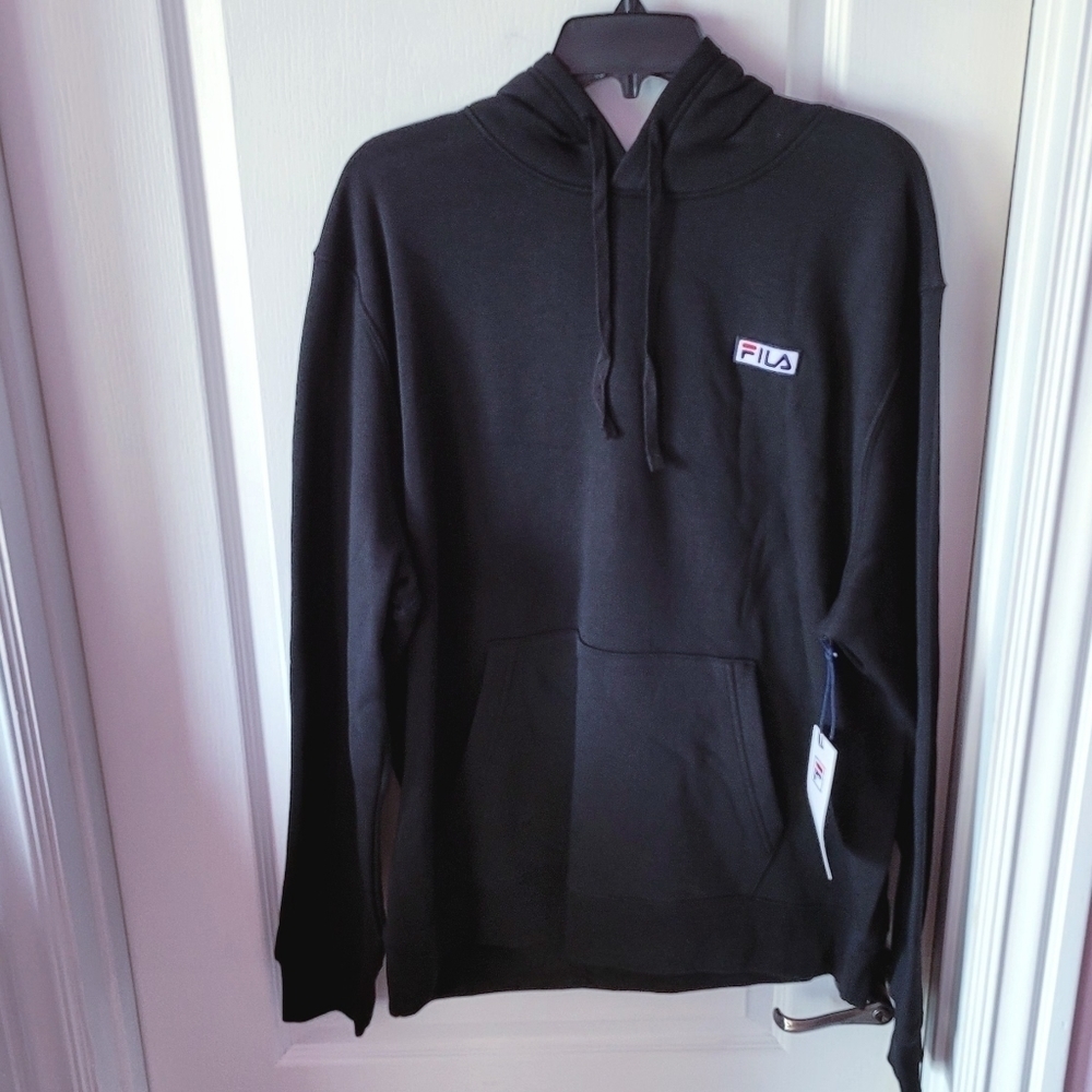 Fila Men's Hoodie Black Extra Large
